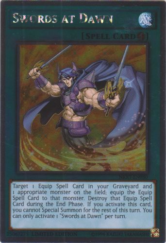 Yu-Gi-Oh Card: Swords at Dawn