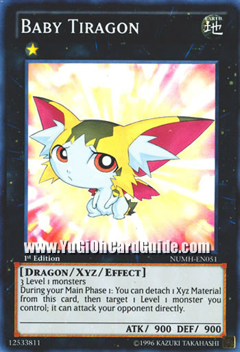 Yu-Gi-Oh Card: Baby Tiragon
