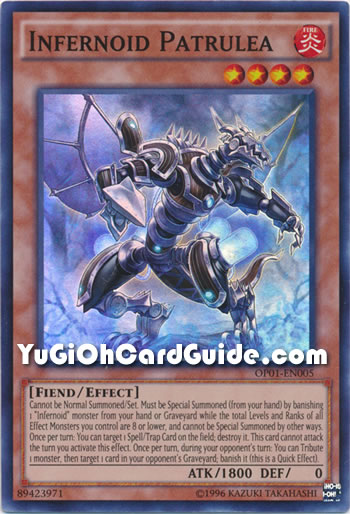 Yu-Gi-Oh Card: Infernoid Patrulea