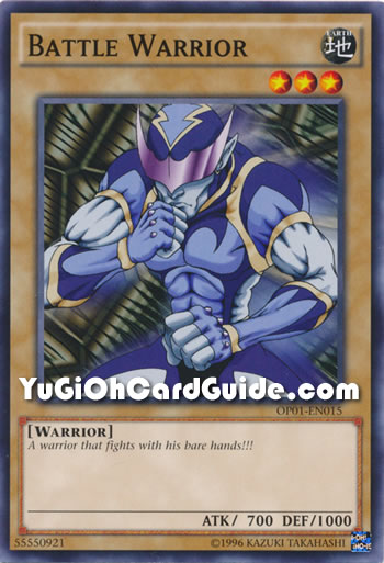 Yu-Gi-Oh Card: Battle Warrior