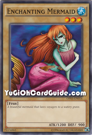 Yu-Gi-Oh Card: Enchanting Mermaid