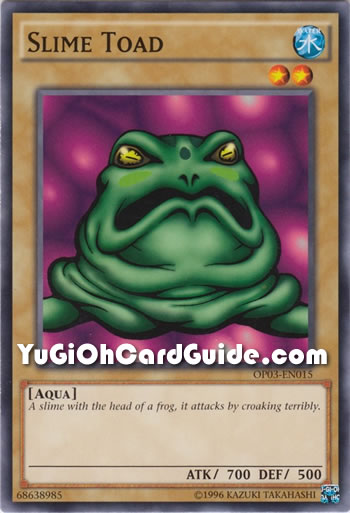 Yu-Gi-Oh Card: Slime Toad