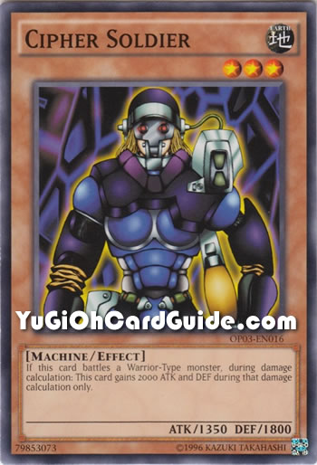 Yu-Gi-Oh Card: Kinetic Soldier