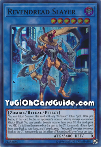 Yu-Gi-Oh Card: Revendread Slayer