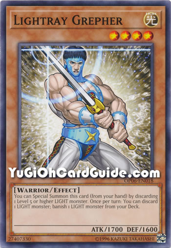 Yu-Gi-Oh Card: Lightray Grepher