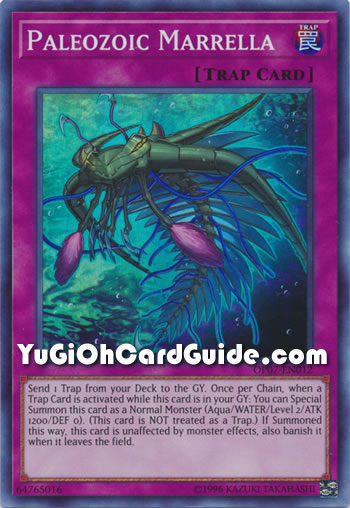 Yu-Gi-Oh Card: Paleozoic Marrella