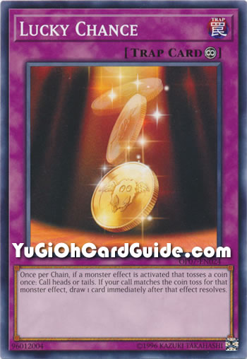 Yu-Gi-Oh Card: Lucky Chance