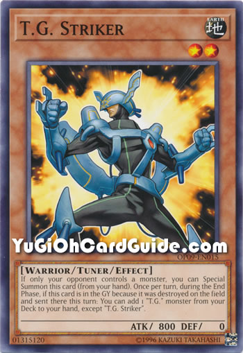 Yu-Gi-Oh Card: T.G. Striker
