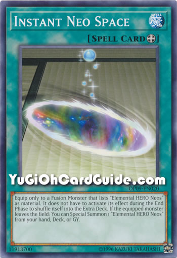 Yu-Gi-Oh Card: Instant Neo Space