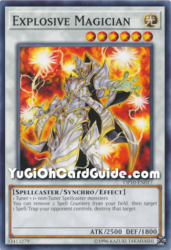 Yu-Gi-Oh Card: Explosive Magician