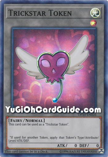 Yu-Gi-Oh Card: Trickstar Token
