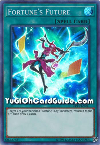 Yu-Gi-Oh Card: Fortune's Future
