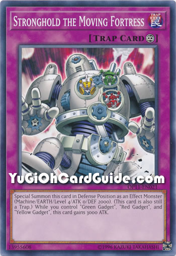Yu-Gi-Oh Card: Stronghold the Moving Fortress