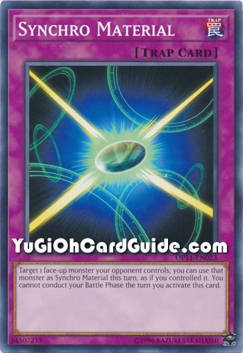 Yu-Gi-Oh Card: Synchro Material