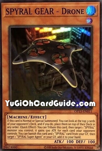 Yu-Gi-Oh Card: SPYRAL GEAR - Drone