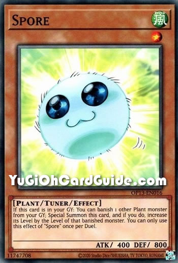 Yu-Gi-Oh Card: Spore