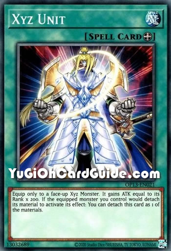 Yu-Gi-Oh Card: Xyz Unit