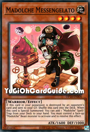 Yu-Gi-Oh Card: Madolche Messengelato