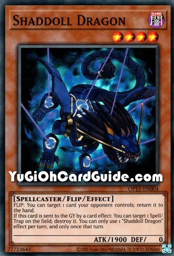 Yu-Gi-Oh Card: Shaddoll Dragon