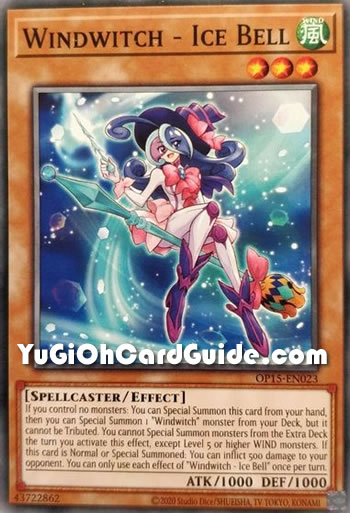 Yu-Gi-Oh Card: Windwitch - Ice Bell