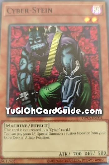 Yu-Gi-Oh Card: Cyber-Stein