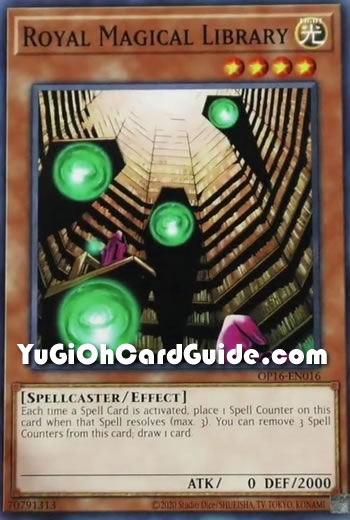 Yu-Gi-Oh Card: Royal Magical Library