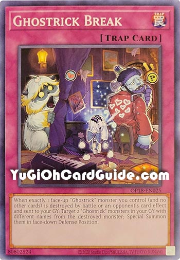 Yu-Gi-Oh Card: Ghostrick Break