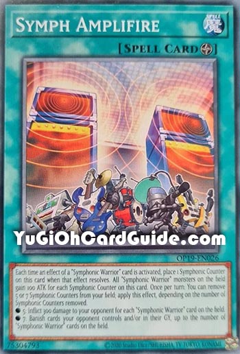 Yu-Gi-Oh Card: Symph Amplifire