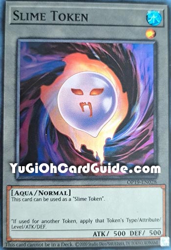 Yu-Gi-Oh Card: Slime Token