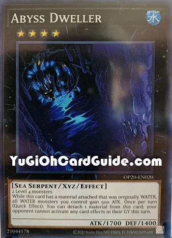 Yu-Gi-Oh Card: Abyss Dweller