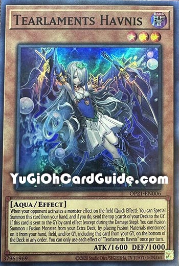 Yu-Gi-Oh Card: Tearlaments Havnis