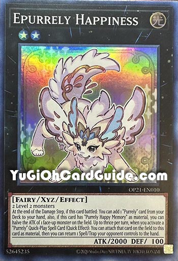 Yu-Gi-Oh Card: Epurrely Happiness