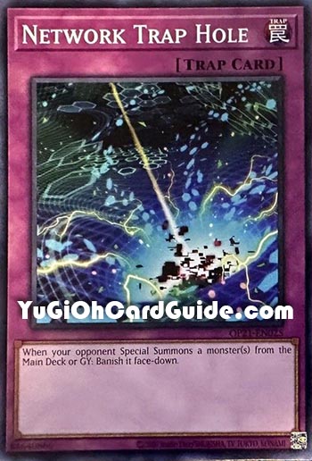 Yu-Gi-Oh Card: Network Trap Hole