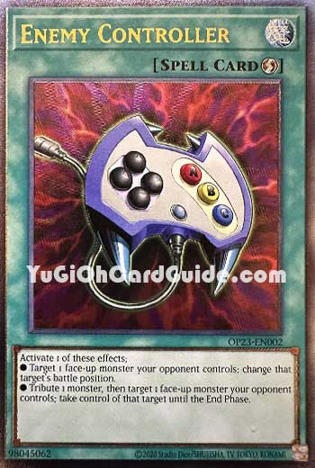 Yu-Gi-Oh Card: Enemy Controller
