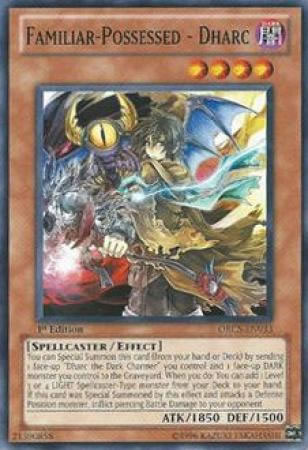 Yu-Gi-Oh Card: Familiar-Possessed - Dharc