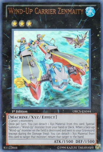 Yu-Gi-Oh Card: Wind-Up Carrier Zenmaity