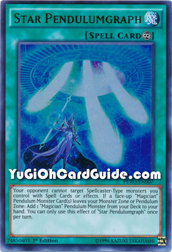 Yu-Gi-Oh Card: Star Pendulumgraph