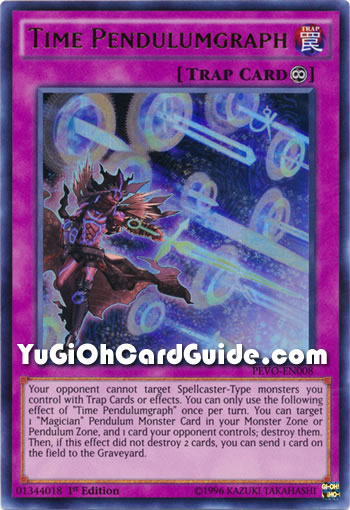 Yu-Gi-Oh Card: Time Pendulumgraph