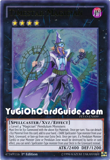 Yu-Gi-Oh Card: Timestar Magician