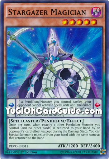 Yu-Gi-Oh Card: Stargazer Magician