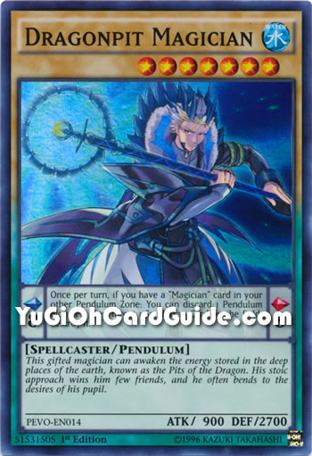 Yu-Gi-Oh Card: Dragonpit Magician