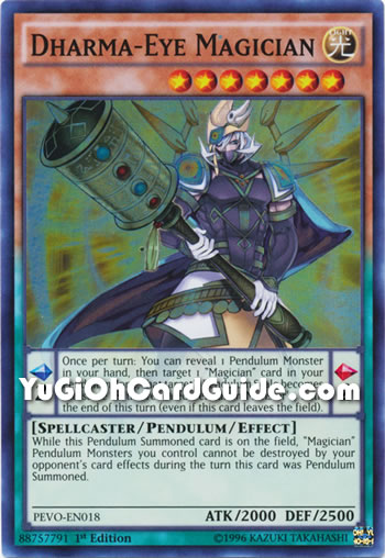 Yu-Gi-Oh Card: Dharma-Eye Magician