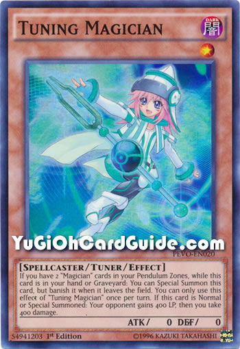 Yu-Gi-Oh Card: Tuning Magician