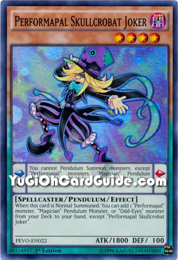 Yu-Gi-Oh! Performapal Skullcrobat Joker