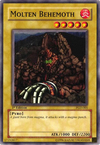 Yu-Gi-Oh Card: Molten Behemoth