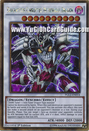 Yu-Gi-Oh Card: Dragocytos Corrupted Nethersoul Dragon