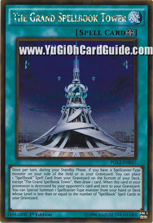 Yu-Gi-Oh Card: The Grand Spellbook Tower