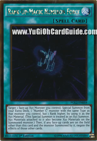 Yu-Gi-Oh Card: Rank-Up-Magic Numeron Force