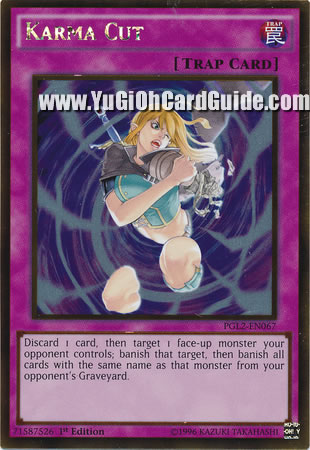 Yu-Gi-Oh Card: Karma Cut