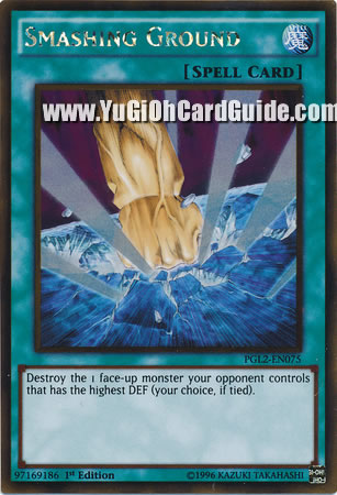 Yu-Gi-Oh Card: Smashing Ground